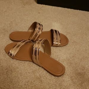 Open toe slides